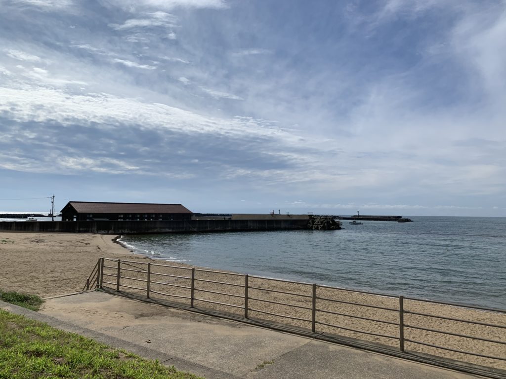 橋立海水浴場(橋立マリンビーチ)｜ビーチ入口