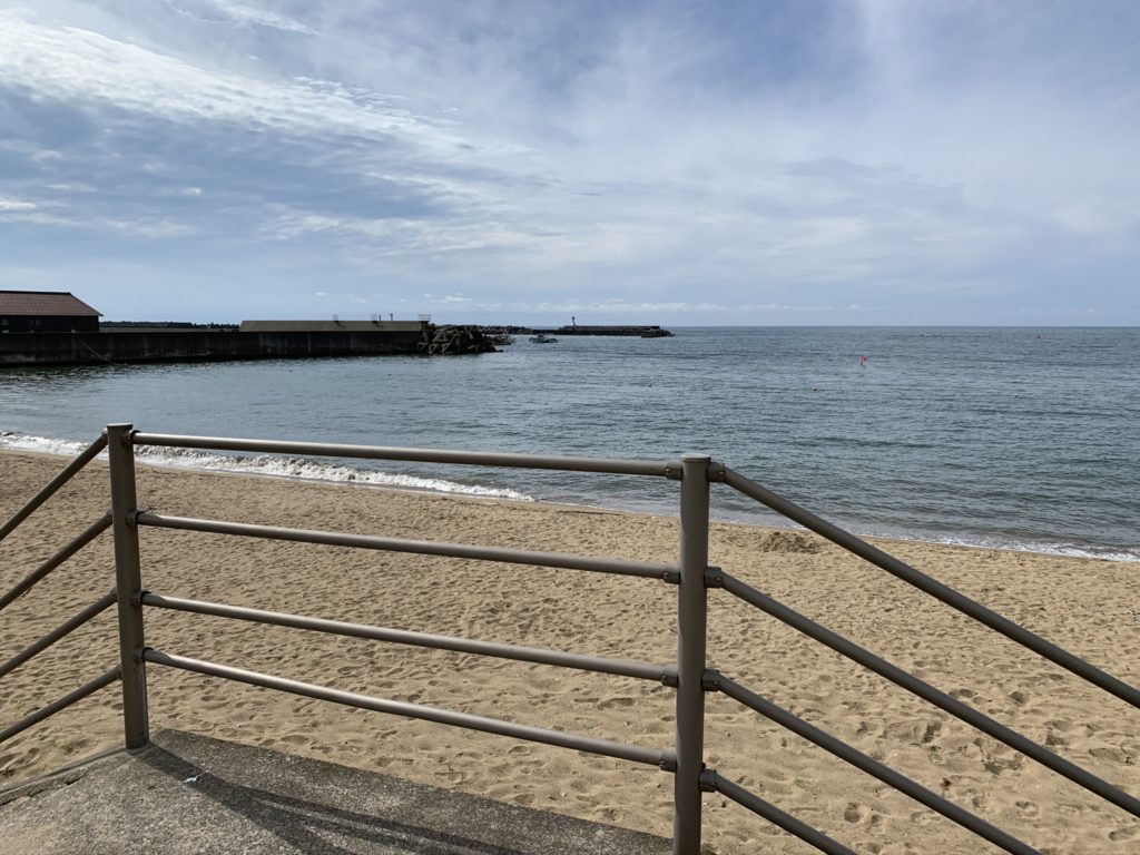 橋立海水浴場(橋立マリンビーチ)｜ビーチ入口